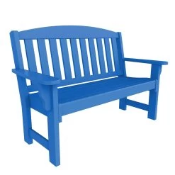 DURAWOOD® Garden Bench -Boutique Hammock Shop dwbn1blu xx