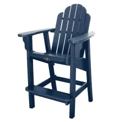 DURAWOOD® Essentials Counter Height Chair -Boutique Hammock Shop dwcc1ww navy xx