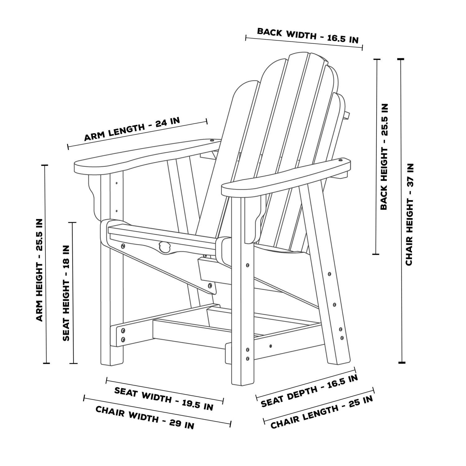 DURAWOOD® 3 Piece Essentials Conversation Chair And Tete-A-Tete Set 5 DURAWOOD® 3 Piece Essentials Conversation Chair And Tete-A-Tete Set - Image 3