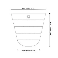 DURAWOOD® 3 Piece Fanback Adirondack Chair And Tete-A-Tete Set -Boutique Hammock Shop dwtt dimensions xx