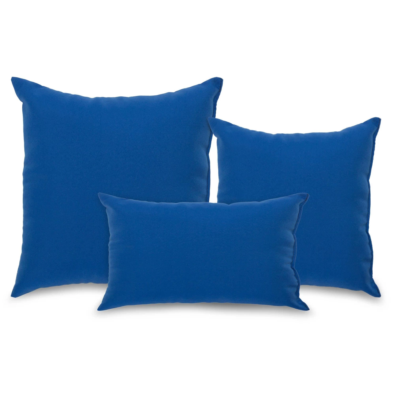 Royal Blue Outdoor Throw Pillow 4 Royal Blue Outdoor Throw Pillow - Image 2
