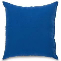 Royal Blue Outdoor Throw Pillow