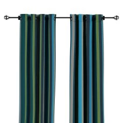 Sunbrella Expand Calypso Outdoor Curtain -Boutique Hammock Shop expand calypso front xx