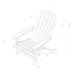 DURAWOOD® 3 Piece Fanback Adirondack Chair And Tete-A-Tete Set -Boutique Hammock Shop fbac1xx dimension20 xx