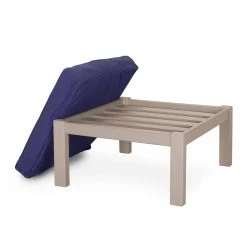 Comfort Ottoman With Sunbrella Cushion 12 Comfort Ottoman With Sunbrella Cushion -Boutique Hammock Shop footrestnavyww edit xx