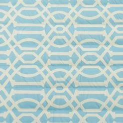 Deluxe 52'' Quilted Fabric Hammock With Patented KD Space Saving Hammock Stand And Pillow Combo - Light Blue -Boutique Hammock Shop lightbluestudio3 xx