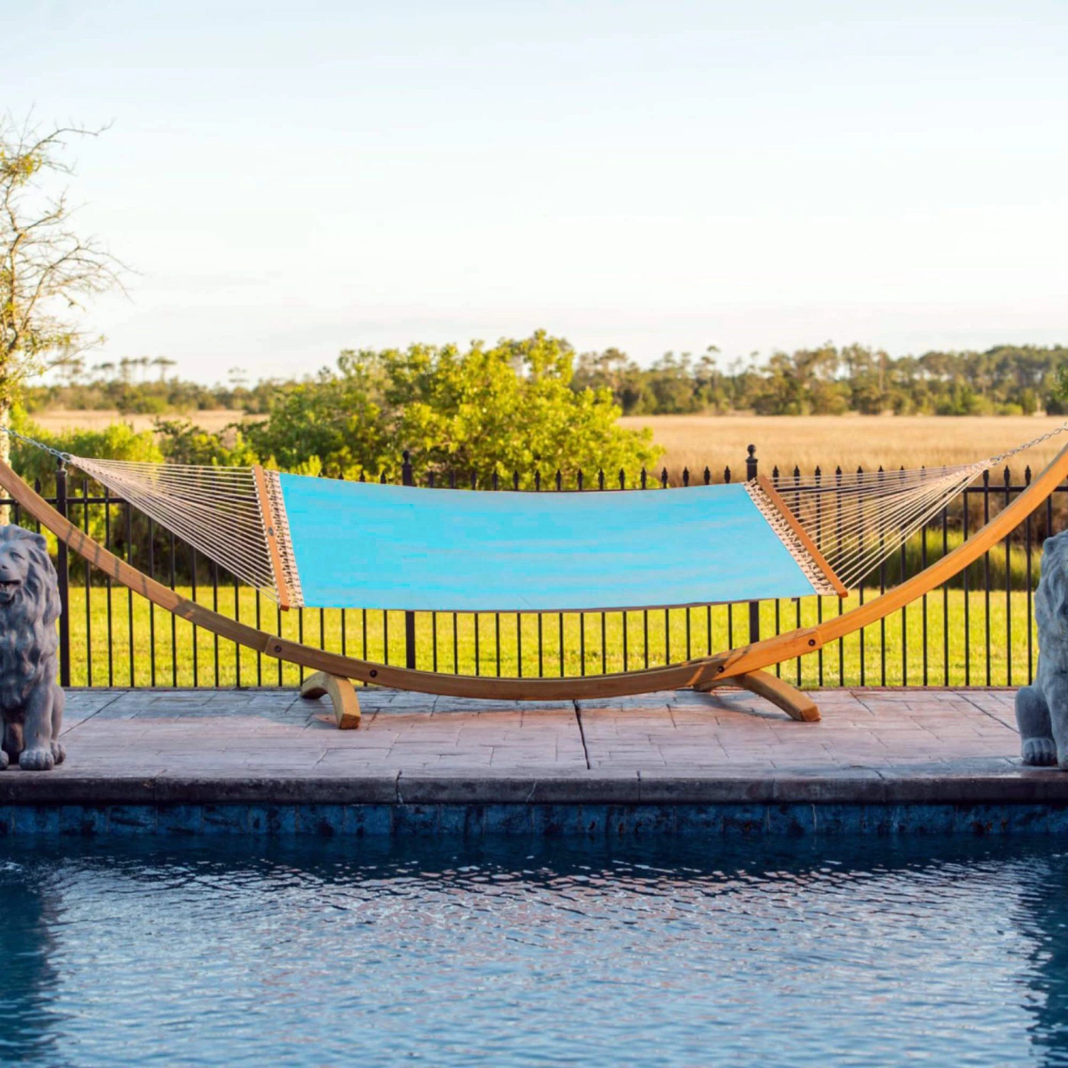 Large Sunbrella Quick Dry Hammock - Way Aruba 3 Large Sunbrella Quick Dry Hammock - Way Aruba