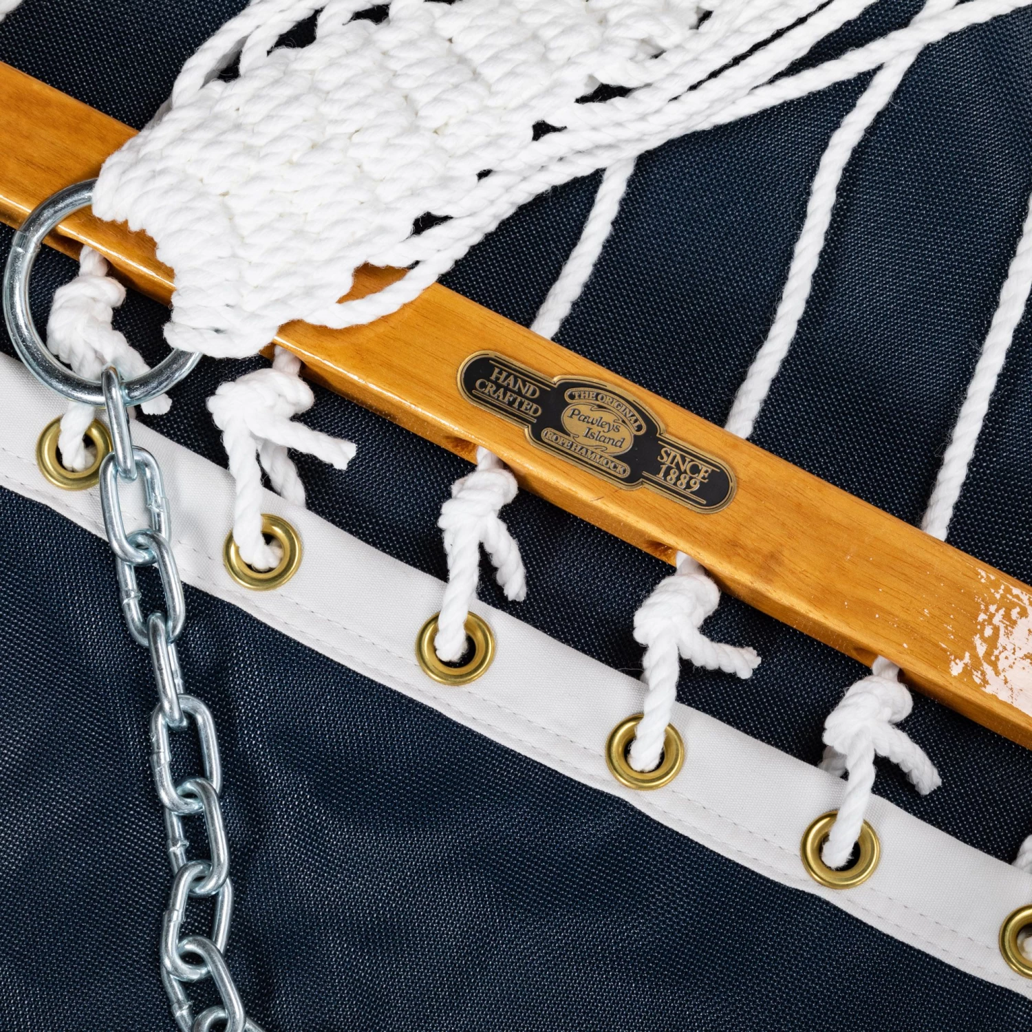 Large Sunbrella Quick Dry Hammock - Way Navy 7 Large Sunbrella Quick Dry Hammock - Way Navy - Image 5