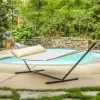 Large Sunbrella Quick Dry Hammock - Way White -Boutique Hammock Shop m 13ww lifestyle xx