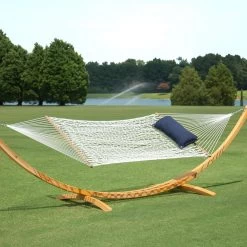 DURACORD® Large Rope Hammock - White -Boutique Hammock Shop p 13 xx