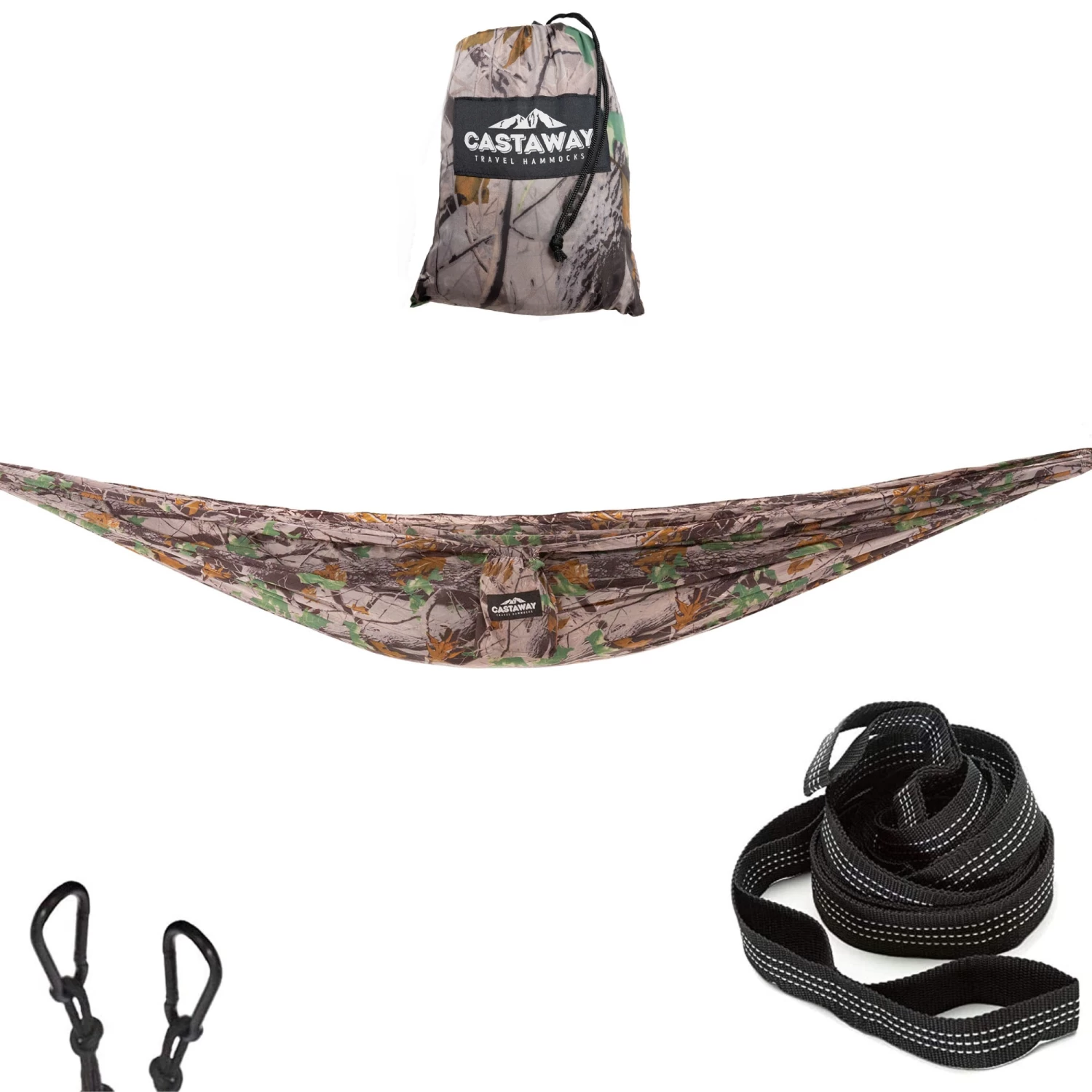 Double Travel Hammock - Camouflage 3 Double Travel Hammock - Camouflage