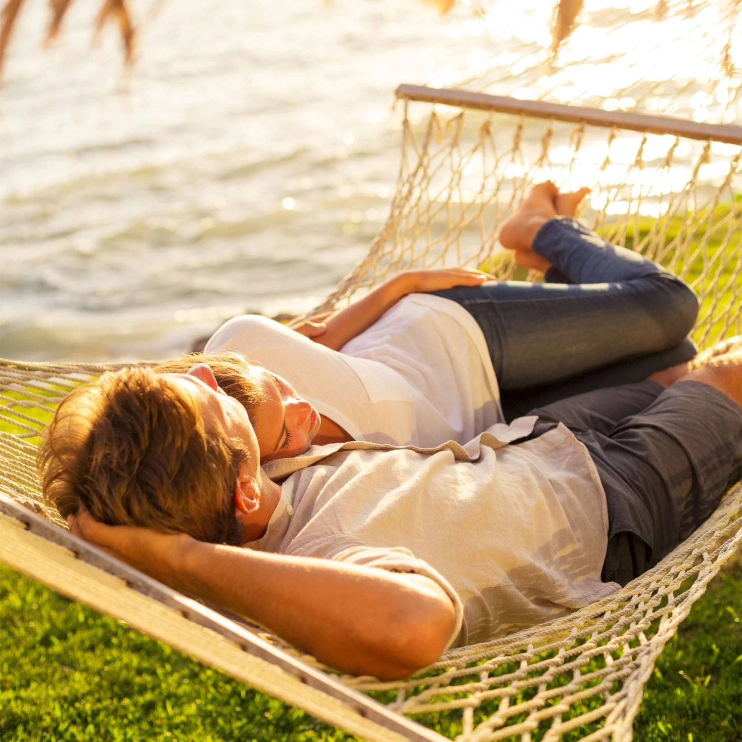 13 Ft. Double Traditional Cotton Rope Hammock With FREE Hanging Hardware 4 13 Ft. Double Traditional Cotton Rope Hammock With FREE Hanging Hardware - Image 2