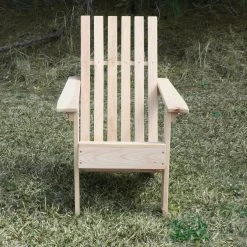 Junior Hometown Exclusive Cypress Rustic Adirondack Chair Square Back -Boutique Hammock Shop pt ht kidchsq2 xx