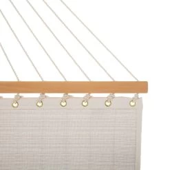 Large Double Quilted Hammock With Detachable Pillow - Natural Solid 13 Large Double Quilted Hammock With Detachable Pillow - Natural Solid -Boutique Hammock Shop q9810psb studio4 xx