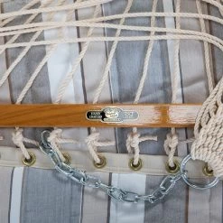 Large Quilted Sunbrella Fabric Hammock - Expand Dove 14 Large Quilted Sunbrella Fabric Hammock - Expand Dove -Boutique Hammock Shop qdove brand studio xx