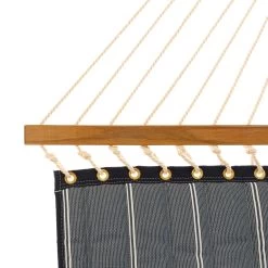 Large Quilted Sunbrella Fabric Hammock - Equal Ink -Boutique Hammock Shop qeink 5 xx