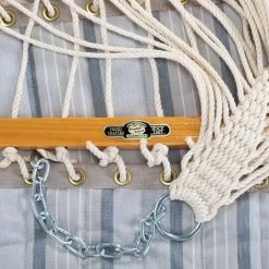 Large Quilted Sunbrella Fabric Hammock - Cove Pebble 14 Large Quilted Sunbrella Fabric Hammock - Cove Pebble -Boutique Hammock Shop qrd06 brand studio xx