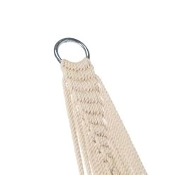DURACORD® Large Original Low Country Sling Rope Hammock - Oatmeal -Boutique Hammock Shop slg12p 4 xx