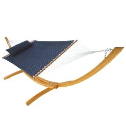 Soft Weave Hammock - Navy 17 Soft Weave Hammock - Navy -Boutique Hammock Shop softweave navy sq weave navy studio lores xx