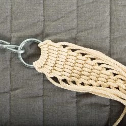 Large Sunbrella Quilted Hammock - Cast Slate -Boutique Hammock Shop sq cslt 4 xx