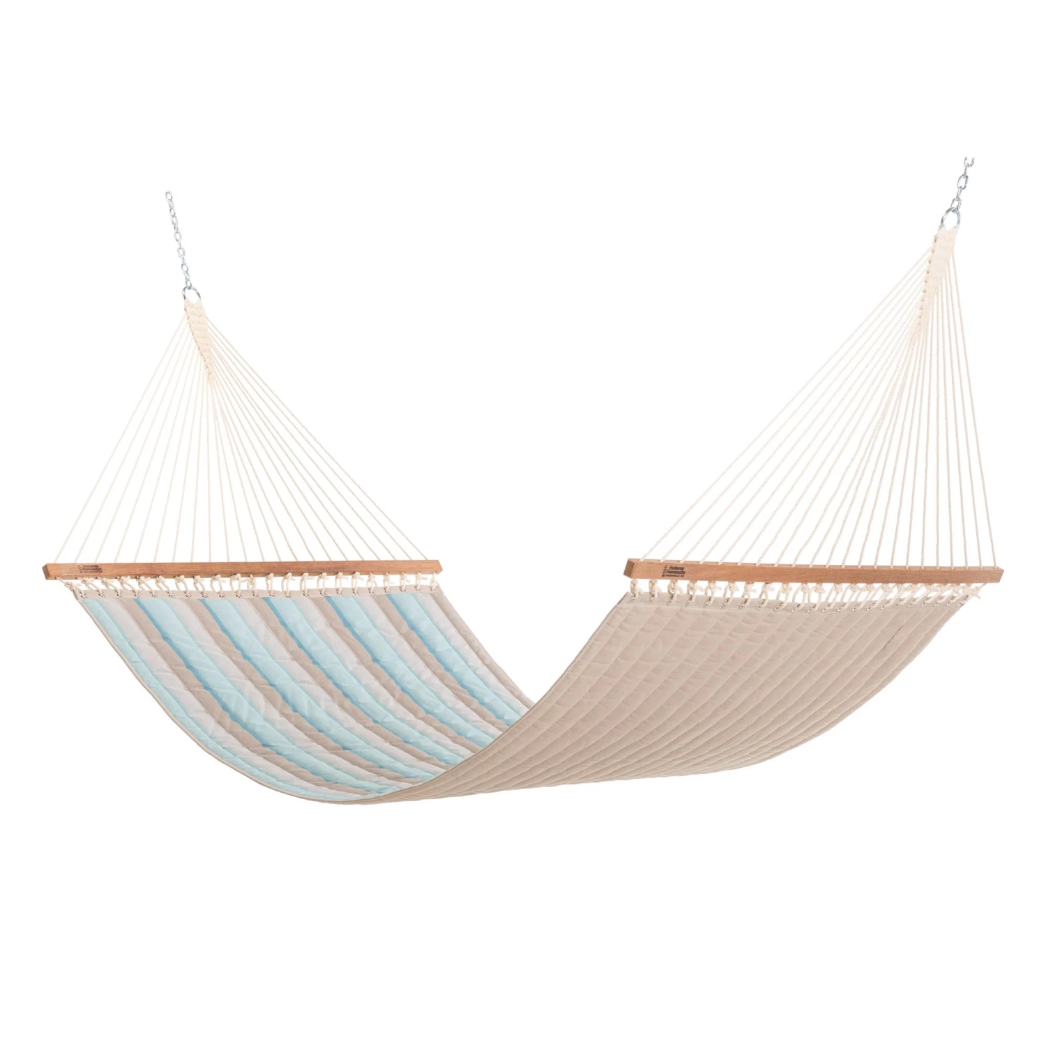 Large Sunbrella Quilted Hammock - Gateway Mist 7 Large Sunbrella Quilted Hammock - Gateway Mist - Image 5