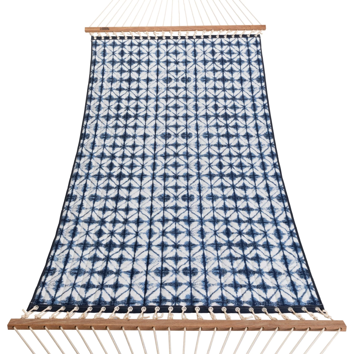 Large Sunbrella Quilted Hammock - Midori Indigo 7 Large Sunbrella Quilted Hammock - Midori Indigo - Image 5