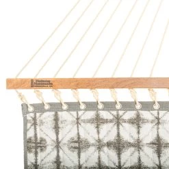 Large Sunbrella Quilted Hammock - Midori Stone -Boutique Hammock Shop sq ms 3 xx