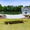 Large Sunbrella Quilted Hammock - Midori Stone -Boutique Hammock Shop sq ms main xx