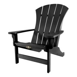 DURAWOOD® 3 Piece Sunrise Adirondack Chair Set -Boutique Hammock Shop srac1blk xx