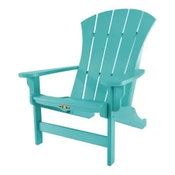 DURAWOOD® 3 Piece Sunrise Adirondack Chair Set -Boutique Hammock Shop srac1tq pawleys island furniture adirondack chair turquoise xx