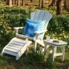 DURAWOOD® 3 Piece Sunrise Adirondack Rocker Set 1 DURAWOOD® 3 Piece Sunrise Adirondack Rocker Set -Boutique Hammock Shop srar1wh single combo daffod xx