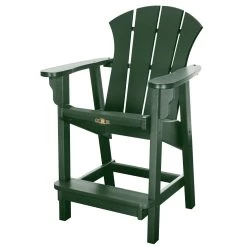 DURAWOOD® Sunrise Counter Height Chair -Boutique Hammock Shop srcc1pg pawleys island patio counter height chair xx