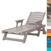 DURAWOOD® Chaise Lounge With Folding Arms