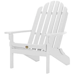 DURAWOOD® Essentials Folding Adirondack Chair -Boutique Hammock Shop srfc1wh pawleys island folding chair xx