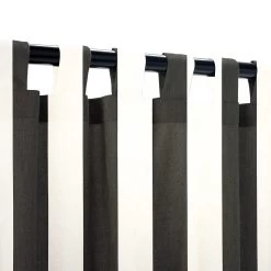 Sunbrella Cabana Classic Outdoor Curtain With Grommets -Boutique Hammock Shop striped cabana classic t xx