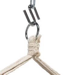 Single Quick Dry Fabric Swing - Neutral Stripe -Boutique Hammock Shop sw ssmsstuido5 xx