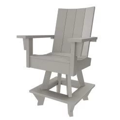 DURAWOOD® 3 Piece Refined Counter Height Swivel Set -Boutique Hammock Shop swivel gray xx