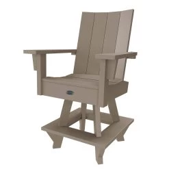 DURAWOOD® 3 Piece Modern Counter Height Swivel Set -Boutique Hammock Shop swivel weatherwood logo xx