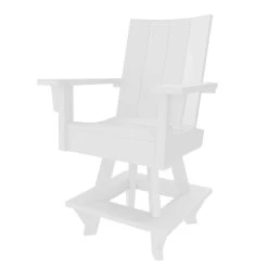 DURAWOOD® 3 Piece Refined Counter Height Swivel Set -Boutique Hammock Shop swivel white xx