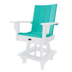 DURAWOOD® 3 Piece Modern Counter Height Swivel Set -Boutique Hammock Shop swivel whitetq logo xx