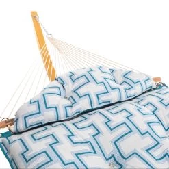 Large Sunbrella Tufted Hammock With Detachable Pillow - Resonate Atlantis 16 Large Sunbrella Tufted Hammock With Detachable Pillow - Resonate Atlantis -Boutique Hammock Shop tatlantis pillowdetail studio xx