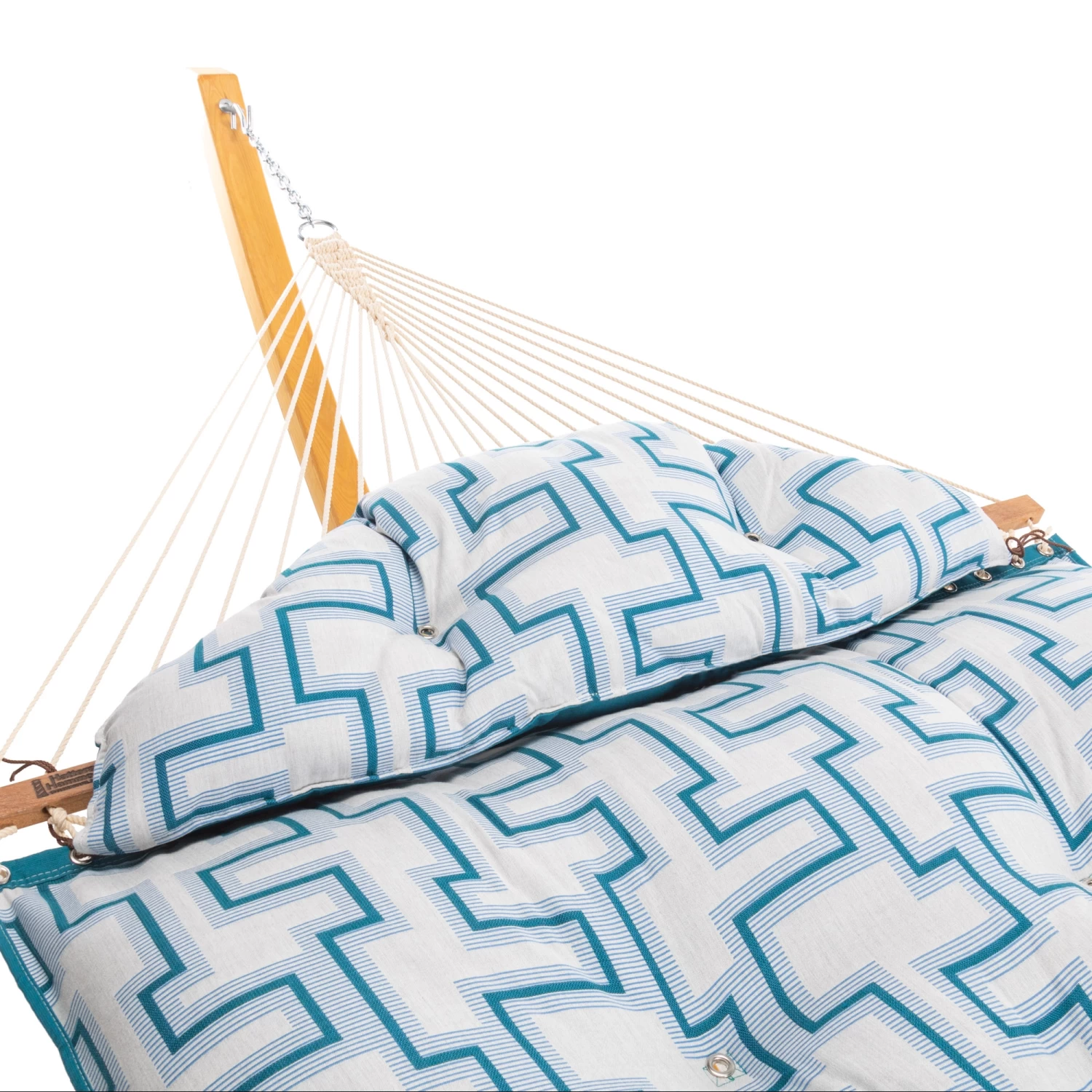 Large Sunbrella Tufted Hammock With Detachable Pillow - Resonate Atlantis 7 Large Sunbrella Tufted Hammock With Detachable Pillow - Resonate Atlantis - Image 5