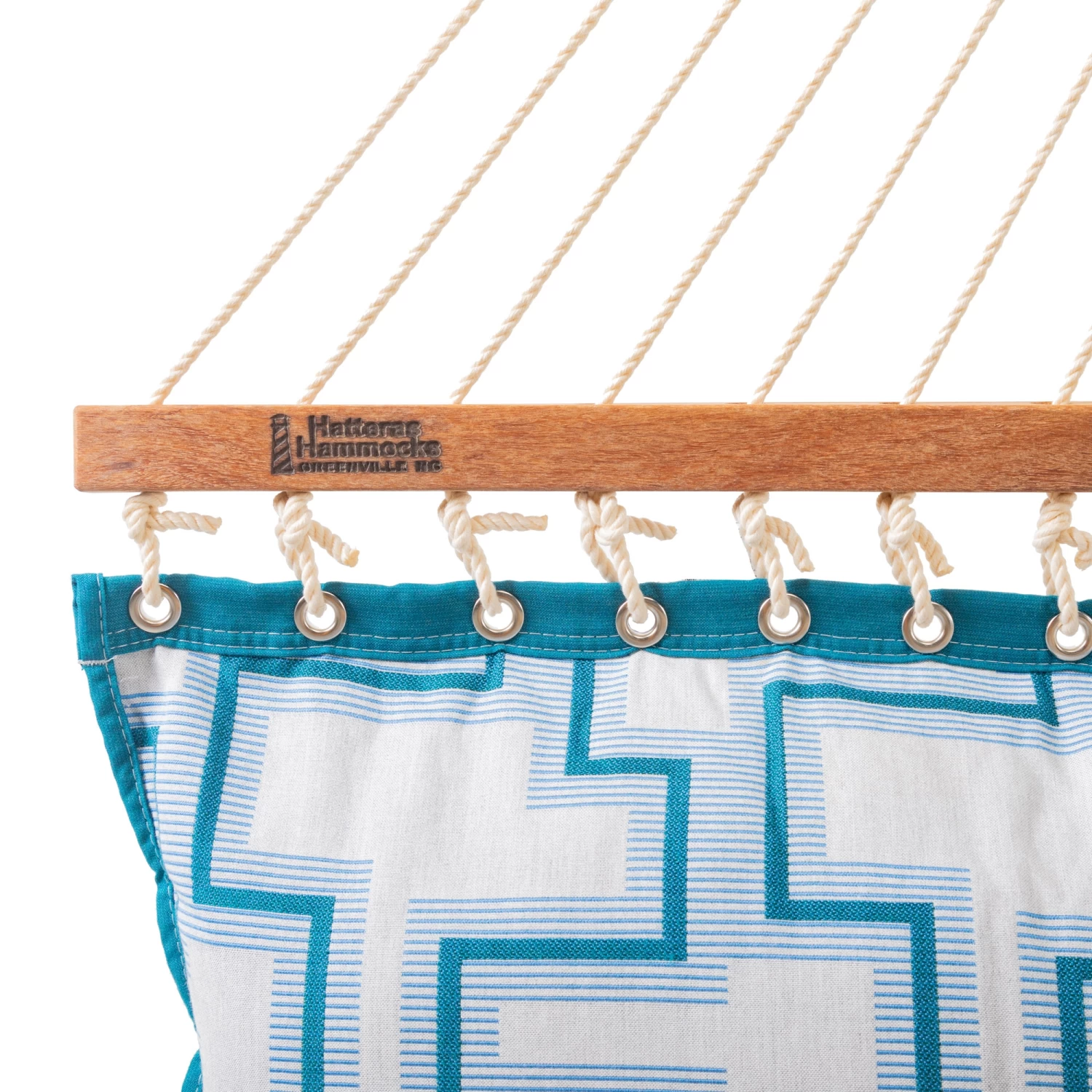 Large Sunbrella Tufted Hammock With Detachable Pillow - Resonate Atlantis 8 Large Sunbrella Tufted Hammock With Detachable Pillow - Resonate Atlantis - Image 6