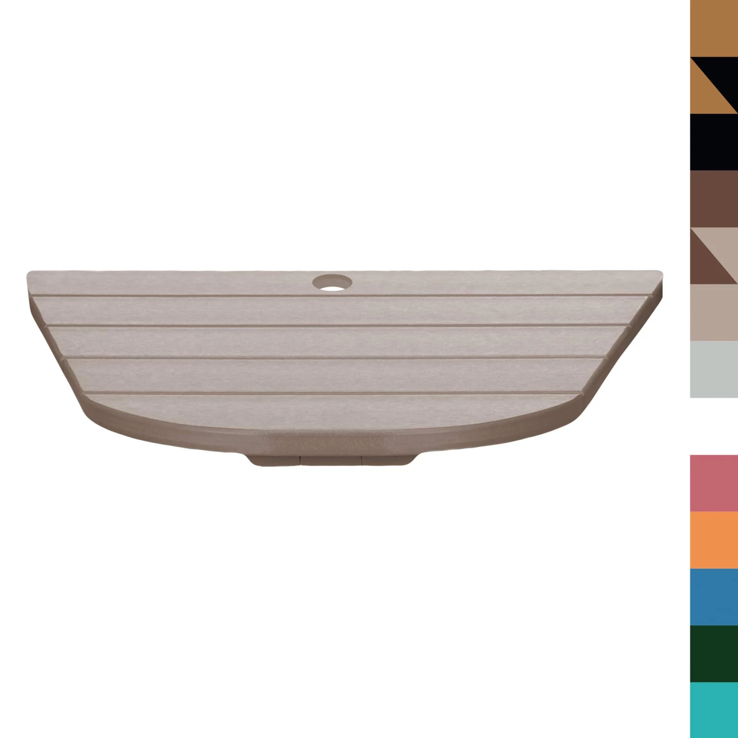 DURAWOOD® 3 Piece Crescent Adirondack Chair And Tete-A-Tete Set 5 DURAWOOD® 3 Piece Crescent Adirondack Chair And Tete-A-Tete Set - Image 3